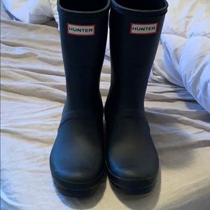 Hunter original short adjustable rain boots